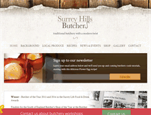 Tablet Screenshot of butcherscook.com